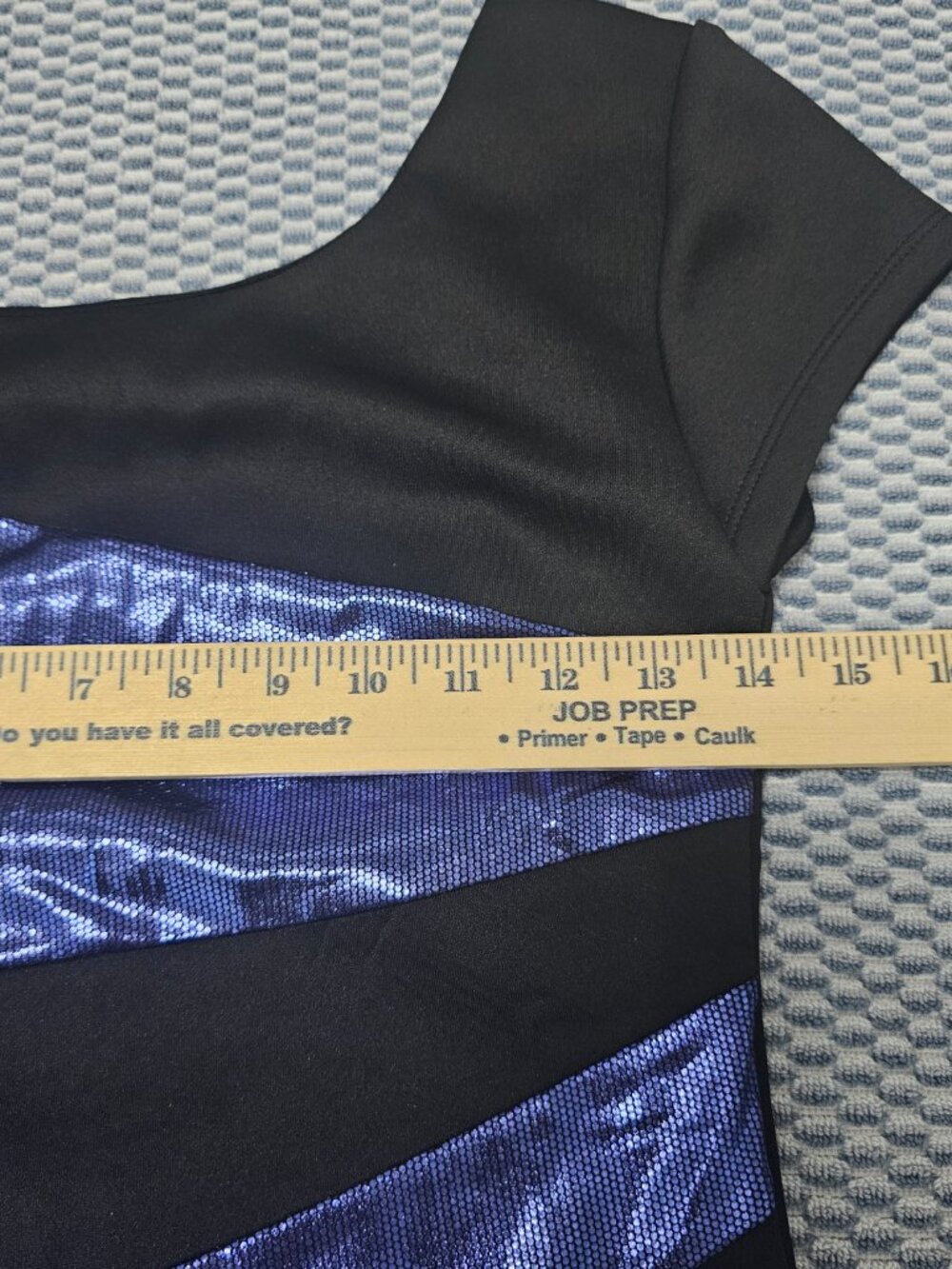 Wishes Body Fit Purple & Black Metallic Striped Backless Mini Dress - Size XS - Picture 5 of 6